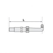 Нижнее плечо прямое O 22 х 200мм для серии SG 4-6 Fubag [38927]