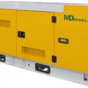 Резервный дизельный генератор МД АД-20С-Т400-2РКМ29 в шумозащитном кожухе с АВР