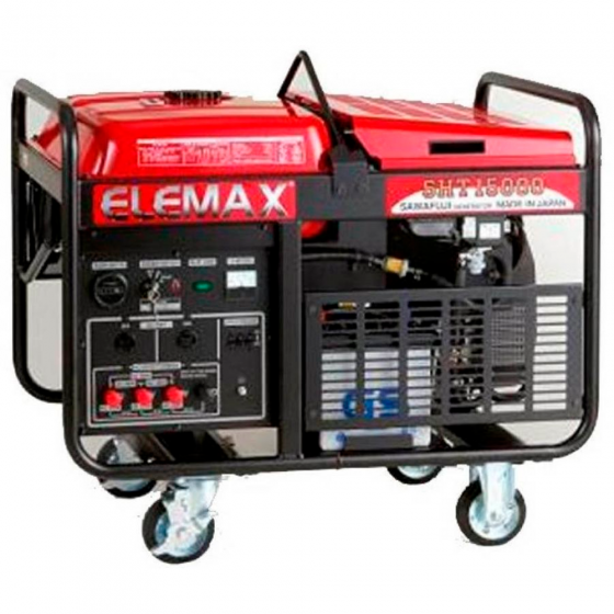 Генератор бензиновый Elemax SHT 15000 R (13,2 кВА)