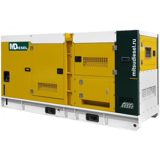 Резервный дизельный генератор МД АД-200С-Т400-2РКМ29 в шумозащитном кожухе с АВР