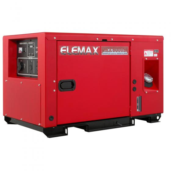 Генератор дизельный Elemax SHX 8000Di (7 кВа)